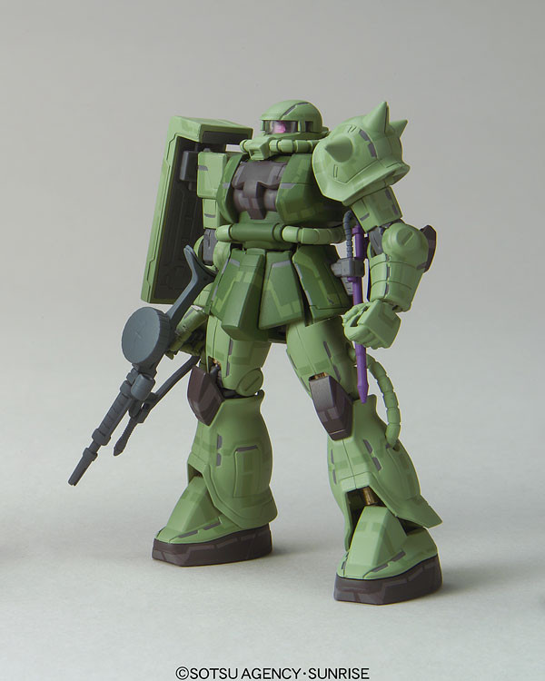 MS-06F Zaku II, Kidou Senshi Gundam, Bandai, Action/Dolls, 1/200, 4543112255365