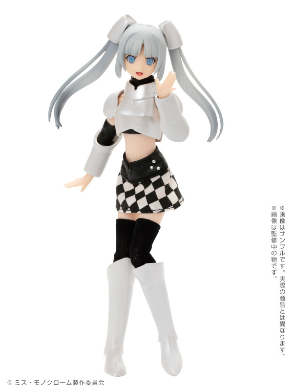 Miss Monochrome, Ruu-chan, Miss Monochrome, Azone, Action/Dolls, 1/12, 4582119981655