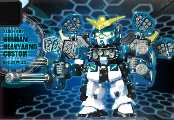 XXXG-01H2 Gundam Heavyarms Custom, Shin Kidou Senki Gundam Wing Endless Waltz, Bandai, Action/Dolls
