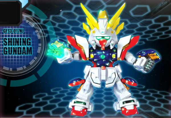 GF13-017NJ Shining Gundam, Kidou Butouden G Gundam, Bandai, Action/Dolls