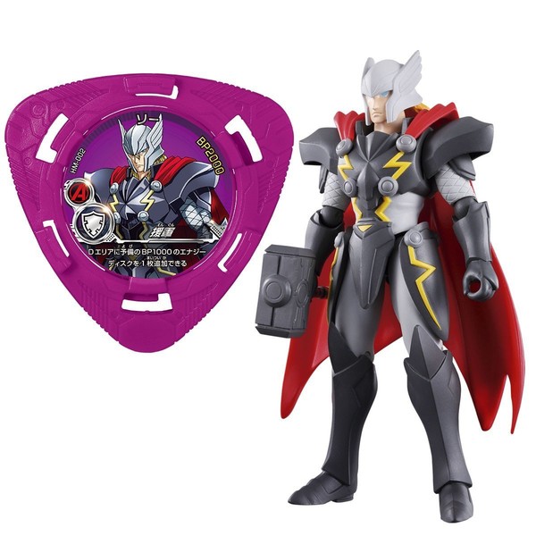 Thor, Disk Wars: Avengers, Bandai, Action/Dolls