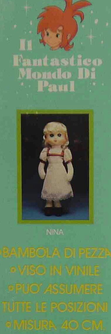 Nina, Paul No Miracle Daisakusen, New Gioco Roma, Action/Dolls