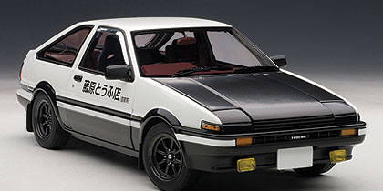 Toyota Sprinter Trueno (AE86) (Project D), Initial D, Autoart, Action/Dolls, 1/18, 0674110787979