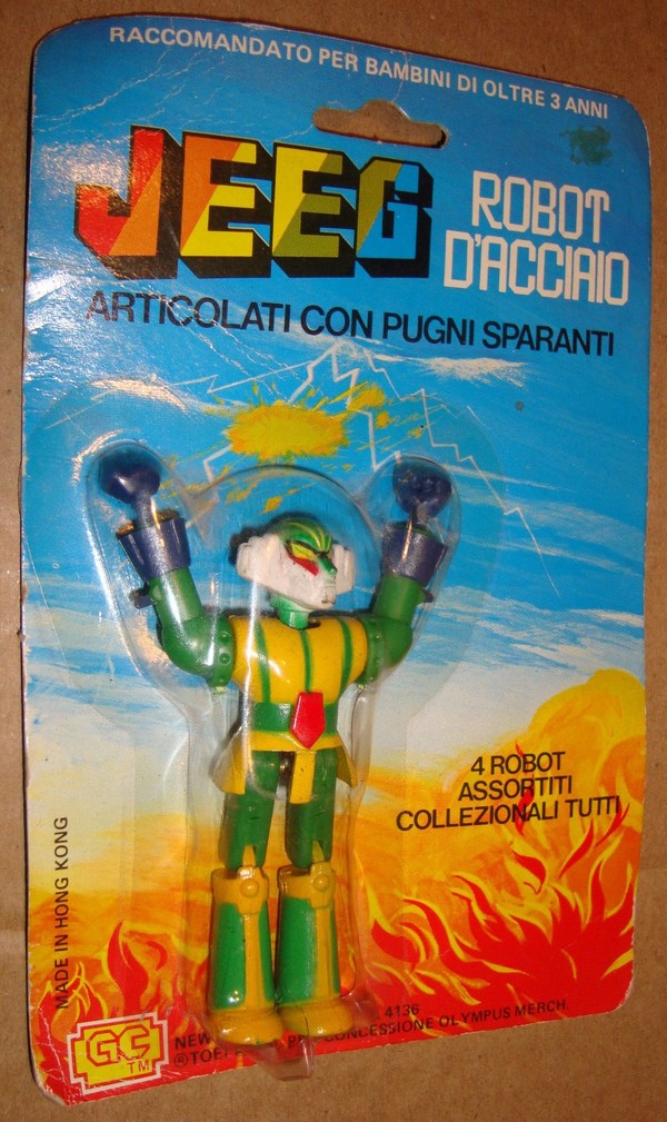 Koutetsu Jeeg, Koutetsu Jeeg, New Gioco Roma, Action/Dolls