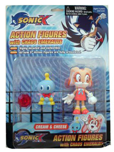 Cheese, Cream the Rabbit, Sonic X, Toy Island, Action/Dolls