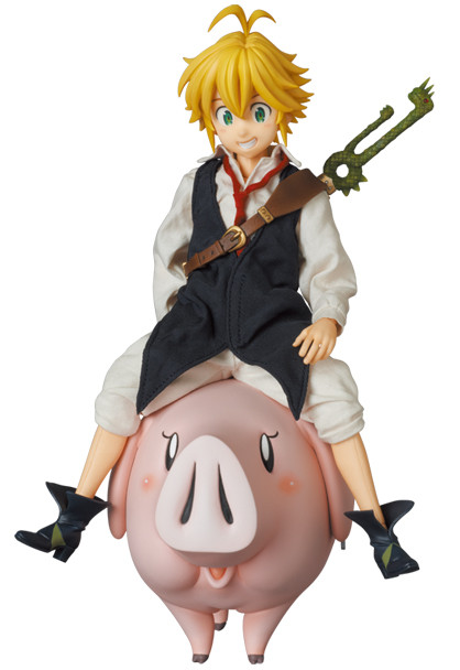 Hawk, Meliodas (DX), Nanatsu No Taizai, Medicom Toy, Action/Dolls, 1/6, 4530956107127