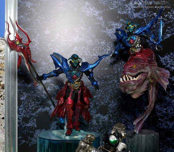Kamen Rider Poseidon, Kamen Rider × Kamen Rider Fourze & OOO: Movie War Mega Max, Bandai, Action/Dolls