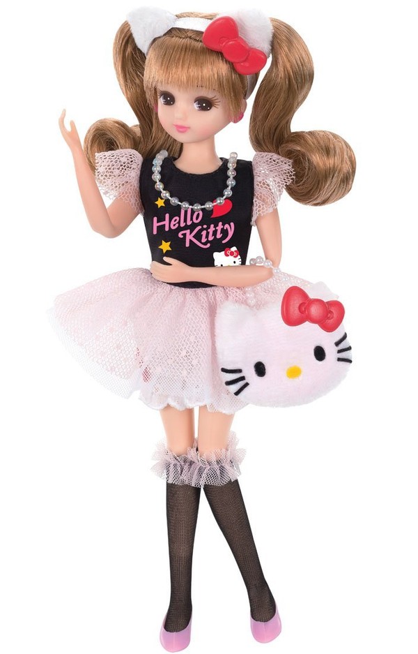 Hello Kitty, Licca-chan (Hello Kitty Daisuki), Hello Kitty, Licca-chan, Takara Tomy, Action/Dolls, 4904810804383