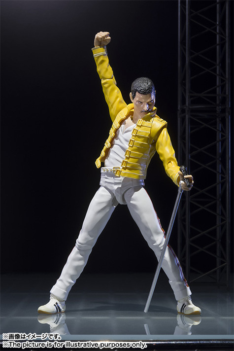 Freddie Mercury (Live at Wembley Stadium), Queen, Bandai, Bandai Spirits, Action/Dolls, 4549660038269