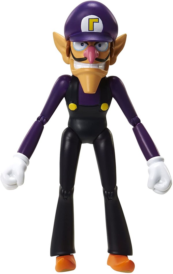 Waluigi, Super Mario Brothers, Jakks Pacific, Action/Dolls