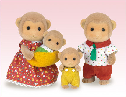 Saru No Okaa-san, Sylvanian Families, Epoch, Action/Dolls, 4905040149404