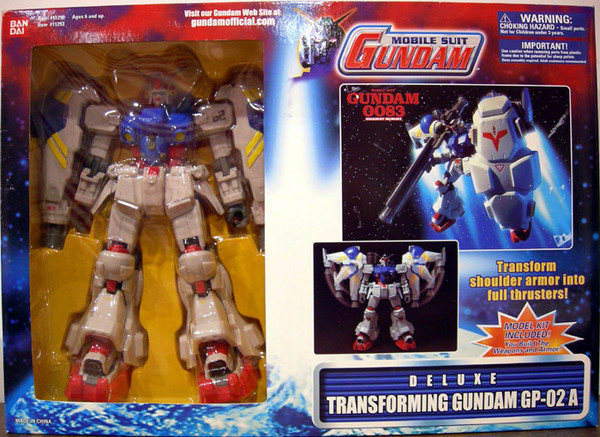RX-78GP02A Gundam "Physalis" (Deluxe Transforming Figure), Kidou Senshi Gundam 0083 Stardust Memory, Bandai, Action/Dolls