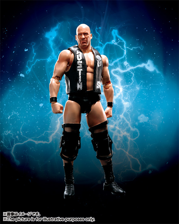 Stone Cold Steve Austin, WWE, Bandai, Action/Dolls, 4549660094531