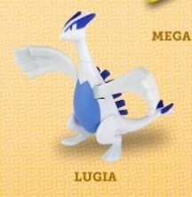 Lugia, Pocket Monsters Alpha Sapphire, Pocket Monsters Omega Ruby, McDonald's, Action/Dolls