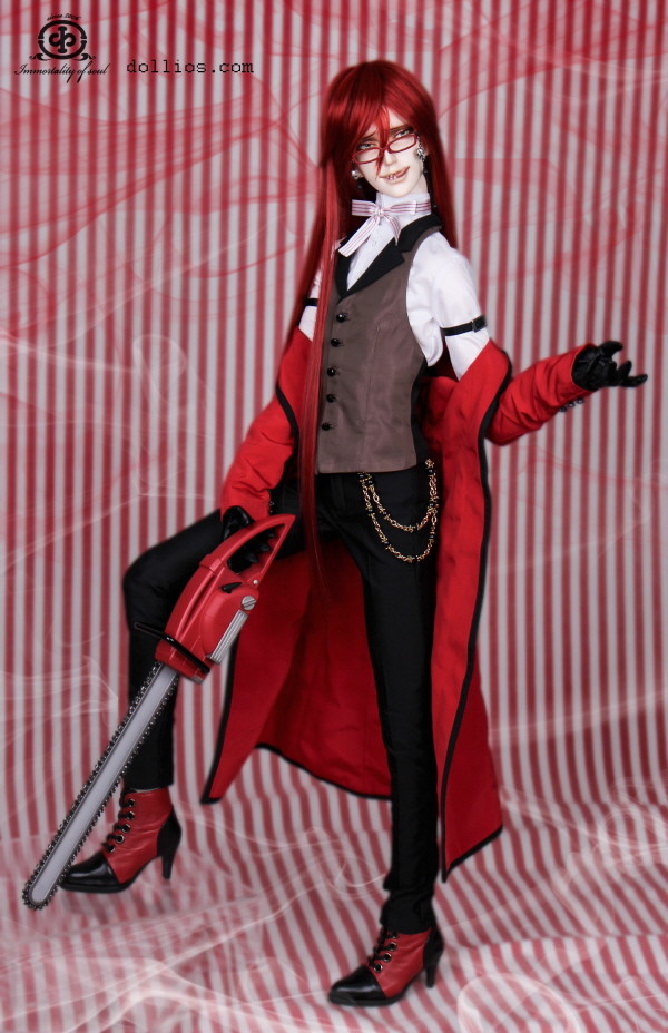 Grell Sutcliff, Kuroshitsuji ~Book Of Circus~, I.O.S, Dolk, Action/Dolls, 4562336880177