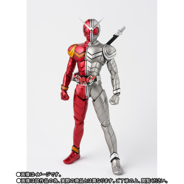 Kamen Rider Double Heat Metal, Kamen Rider W, Bandai Spirits, Action/Dolls, 4573102551412
