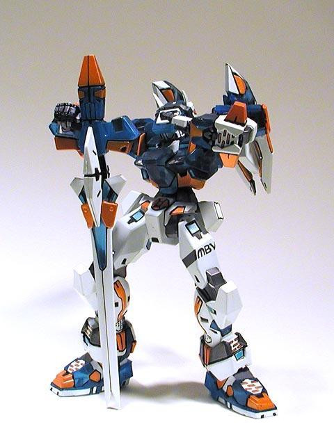 MBV-707-G Temjin (D.N.A. Side), Dennou Senki Virtual-On Oratorio Tangram, Kaiyodo, Action/Dolls, 4909976510765