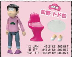 Matsuno Todomatsu, Osomatsu-san, Re-Ment, Action/Dolls, 4521121203157