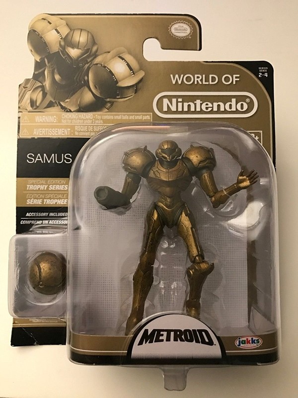 Samus Aran (Trophy), Metroid, Jakks Pacific, Action/Dolls
