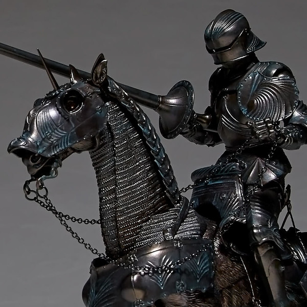 15th Century Gothic Equestrian Armor (Bronze), Kaiyodo, Action/Dolls, 4537807120335