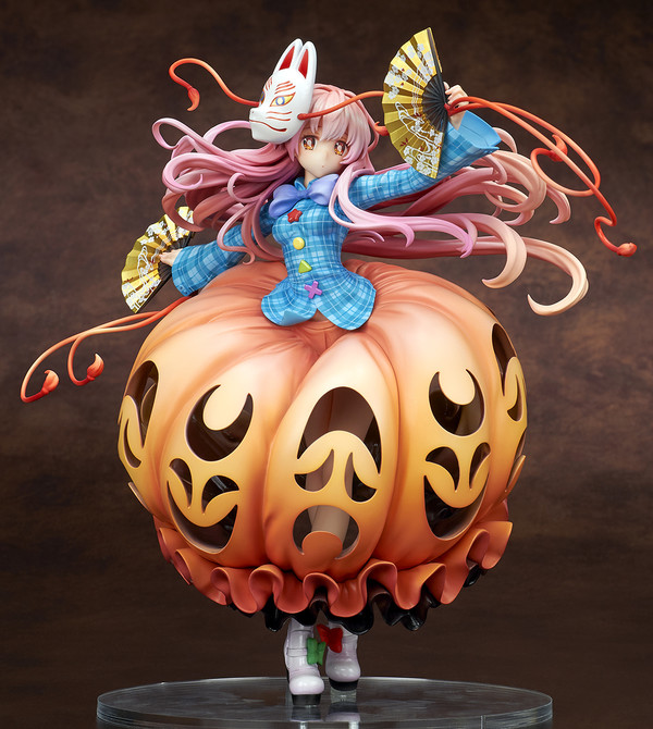 Hata no Kokoro (Hyoujou Yutakana Poker Face, Light Edition), Touhou Project, Ques Q, Pre-Painted, 1/8, 4560393841995