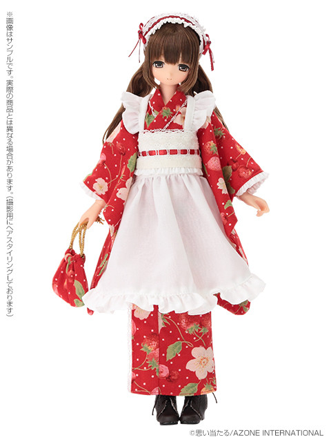 Mia (Fuyuyasumi, Doll Show Kaisai Kinen, Strawberry Wasou Maid Corde Set, Labelshop Nagoya and Azonet Limited), Azone, Action/Dolls, 1/6, 4560120207100