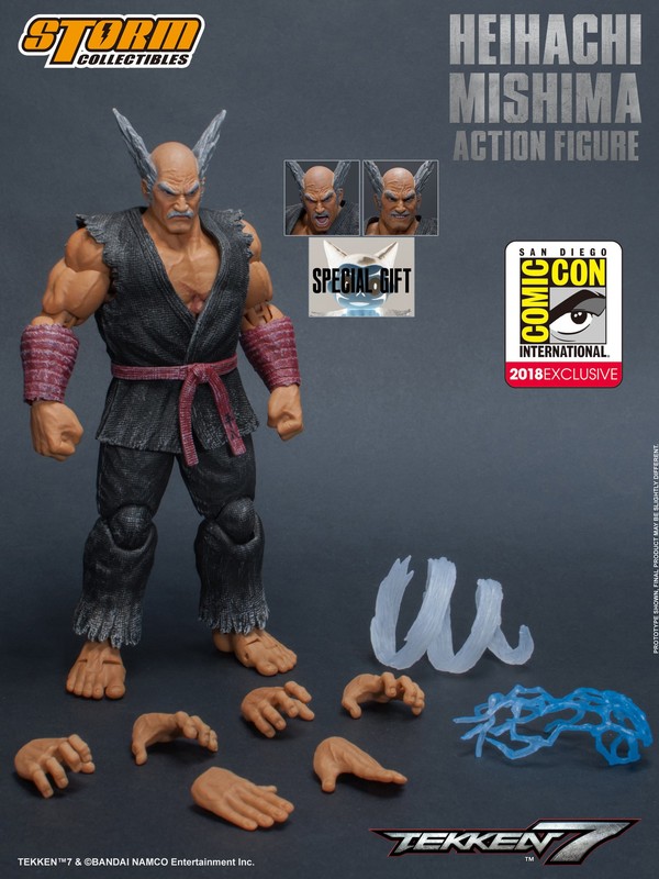 Mishima Heihachi (Special Gift), Tekken 7, Storm Collectibles, Action/Dolls