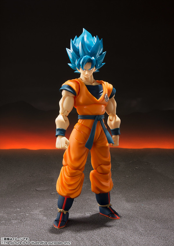 Son Goku SSGSS (Super), Dragon Ball Super Broly, Bandai Spirits, Action/Dolls, 4573102557001