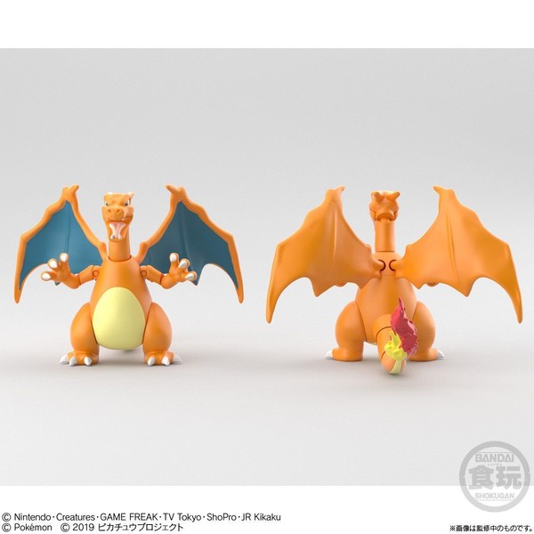Lizardon, Mewtwo No Gyakushuu Evolution, Bandai, Action/Dolls, 4549660340102