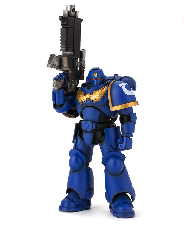 Primaris Space Marine (ULTRAMARINES PRIMARIS INTERCESSOR), Warhammer 40, 000, Bandai, Action/Dolls