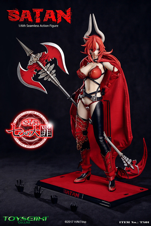Satan, Sin Nanatsu No Taizai, Toyseiiki, Action/Dolls, 1/6, 4580687050018