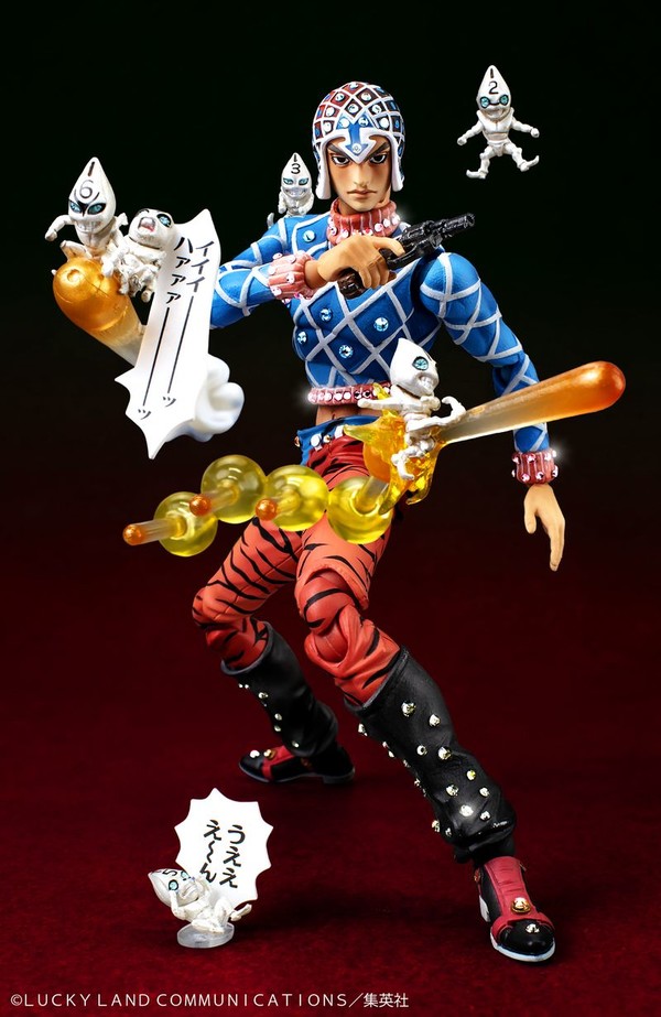 Guido Mista, Sex Pistols (Swarovski Limited Edition), Jojo No Kimyou Na Bouken, Ougon No Kaze, Medicos Entertainment, Action/Dolls