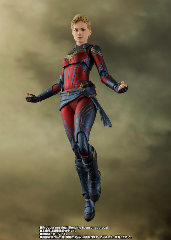 Captain Marvel, Avengers: Endgame, Bandai Spirits, Action/Dolls