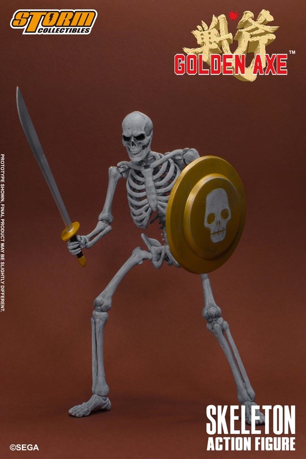 Skeleton, Golden Axe, Storm Collectibles, Action/Dolls, 1/12, 4589484116736