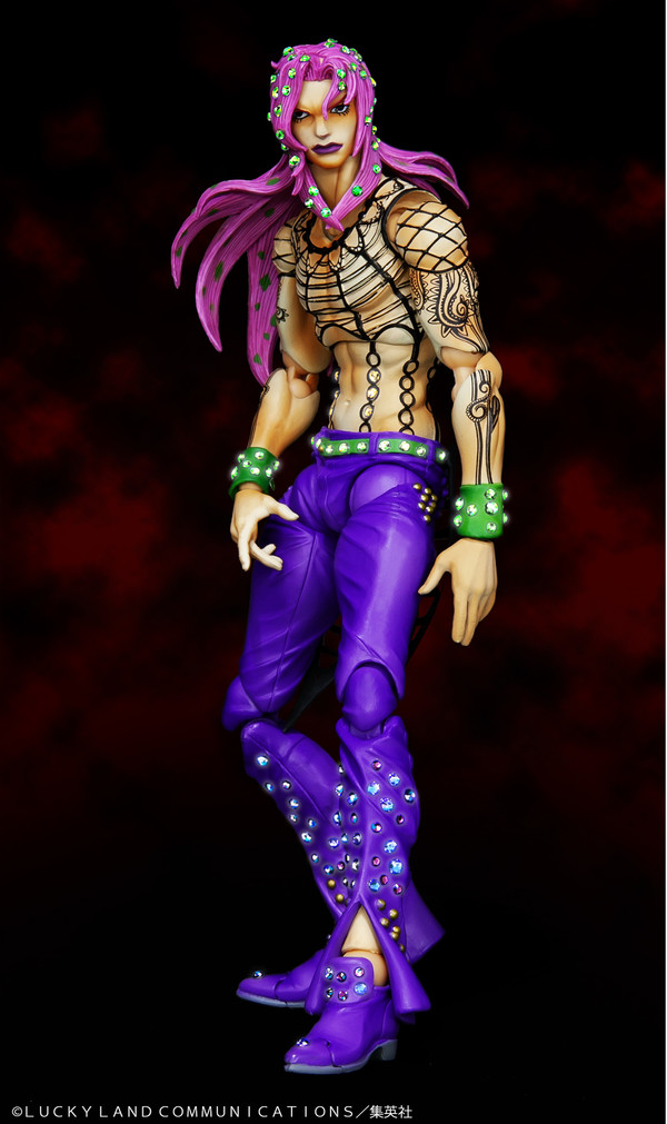 Diavolo (Swarovski Limited Edition), Jojo No Kimyou Na Bouken, Ougon No Kaze, Medicos Entertainment, Action/Dolls