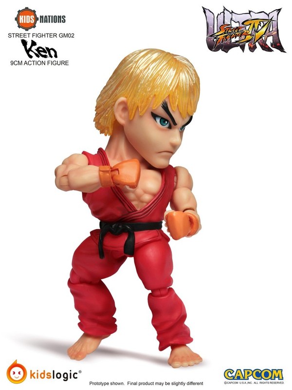 Ken Masters, Street Fighter IV, Kids Logic, Action/Dolls