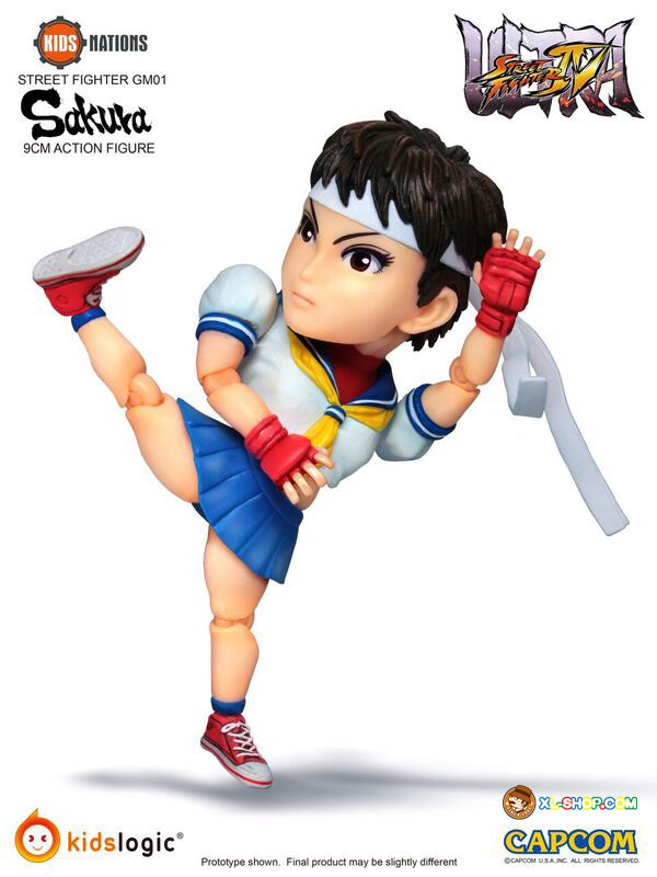 Kasugano Sakura, Street Fighter IV, Kids Logic, Action/Dolls