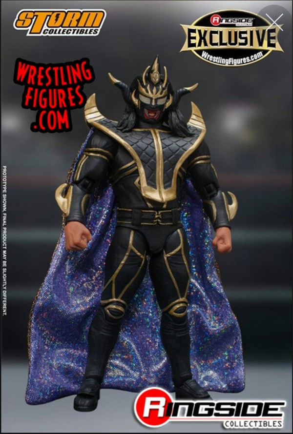 Jushin Thunder Liger ((Black & Gold)Ringside Exclusive), New Japan Pro-Wrestling, Storm Collectibles, Action/Dolls, 1/12