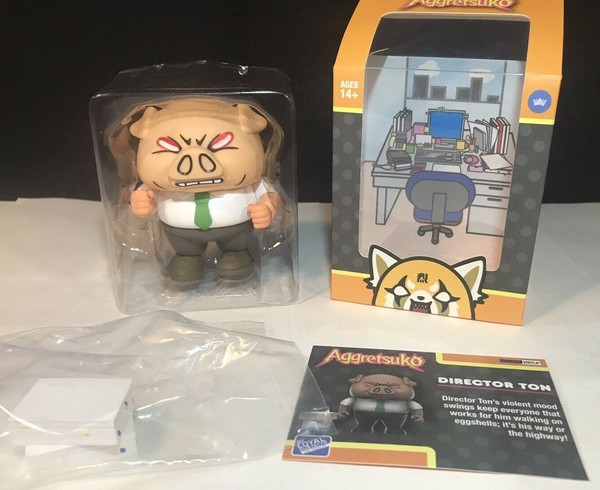 Ton (Angry, With Paper, Club 28), Aggressive Retsuko, The Loyal Subjects, Hot Topic, Action/Dolls