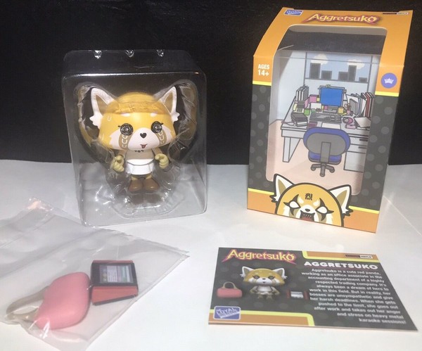Retsuko (Retsuko with Karaoke Machine & Purse C28), Aggressive Retsuko, The Loyal Subjects, Action/Dolls