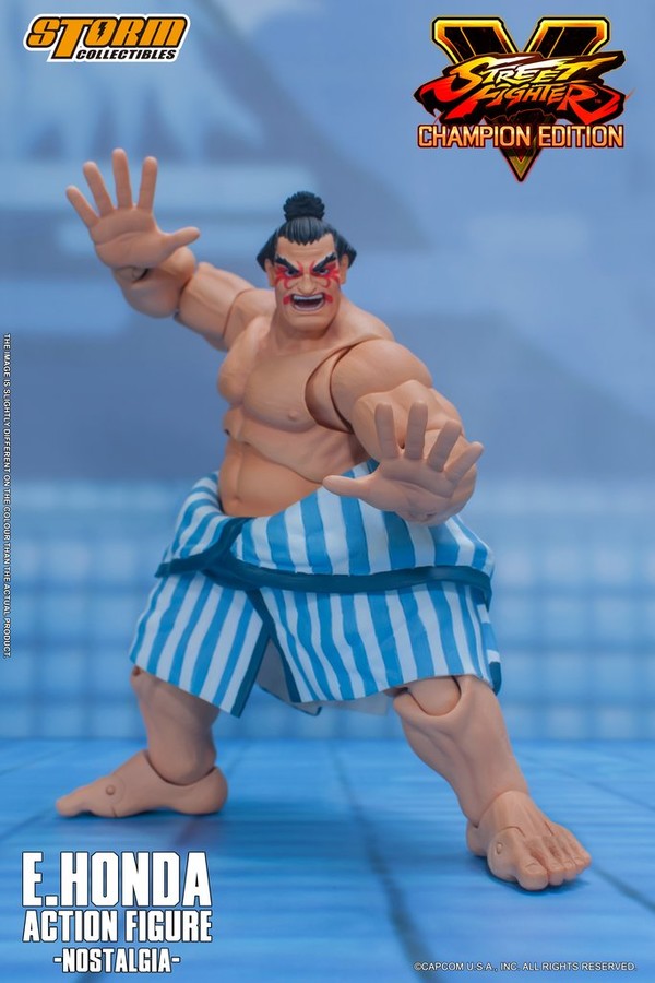Edmond Honda (Nostalgia), Street Fighter V, Storm Collectibles, Action/Dolls, 1/12, 4570030940615