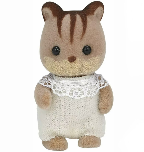 Walnut Squirrel Baby, Sylvanian Families, Epoch, Action/Dolls