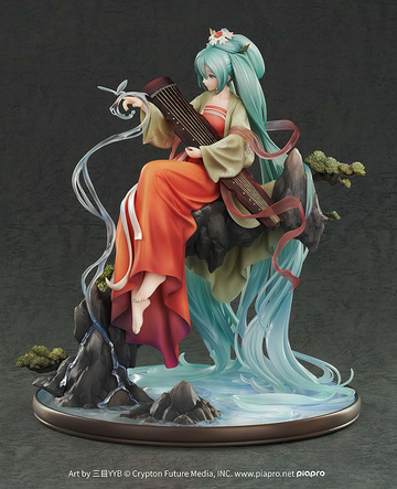 Hatsune Miku (Hatsune Miku Gao Shan Liu Shui), Miku, Vocaloid, Good Smile Company, Pre-Painted, 1/7