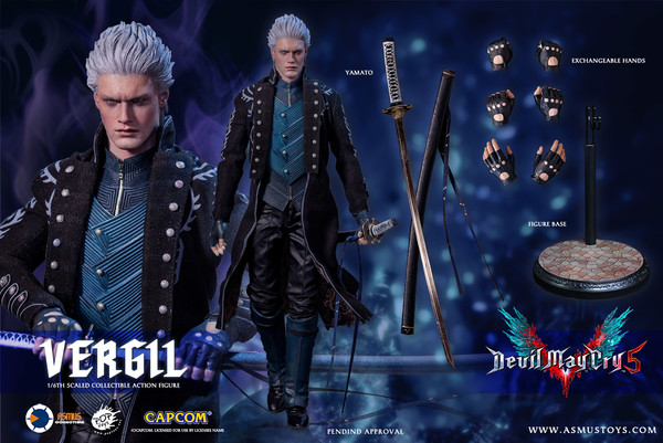 Vergil Sparda, Devil May Cry 5, Asmus Toys, Action/Dolls