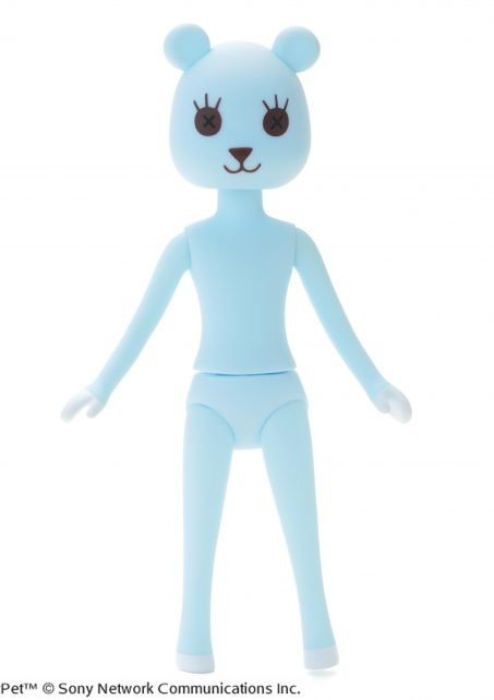 Momo (Pastel Blue), PostPet FunFactory, Petworks, Action/Dolls, 4571239250581