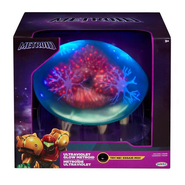Metroid (Ultraviolet Glow), Metroid Prime, Jakks Pacific, Action/Dolls
