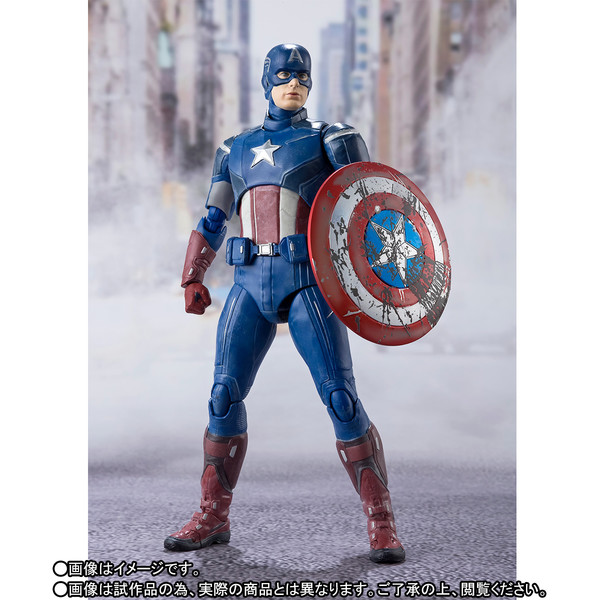 Captain America ("AVENGERS ASSEMBLE" EDITION), The Avengers, Bandai Spirits, Action/Dolls, 4573102612847
