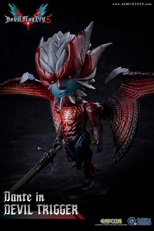 Dante Sparda (Dante in devil trigger (QBitz)), Devil May Cry 5, Asmus Toys, Action/Dolls