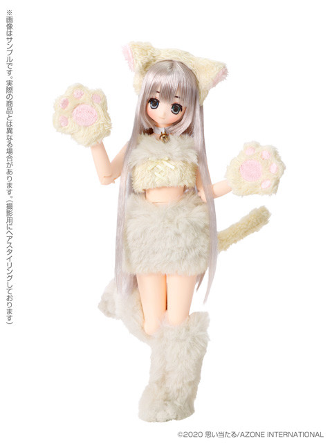 Koron (Hidamari no Dobutsu-tachi Fuwafuwa Neko-san, Azone Direct Store Sales), Azone, Action/Dolls, 1/6, 4573199921549