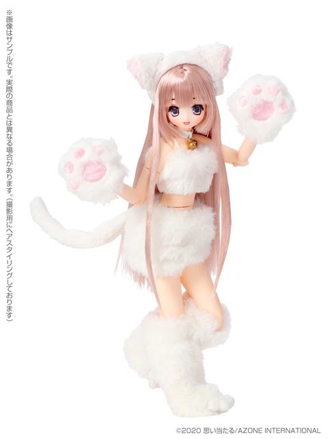 Koron (Hidamari no Dobutsu-tachi Fuwafuwa Neko-san, Regular Sales), Azone, Action/Dolls, 1/6, 4573199921532
